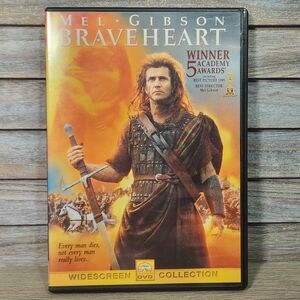 🔥 Braveheart Mel Gibson DVD Movie Action